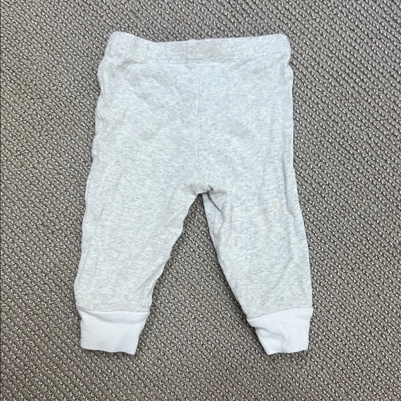 Carter's Gray Leggings with Fun Face Details - Picture 4 of 4